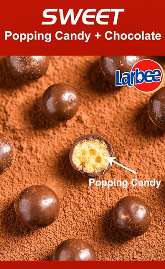 Chocolat Snickers enrobé de bonbons aux noix pour la saison estivale